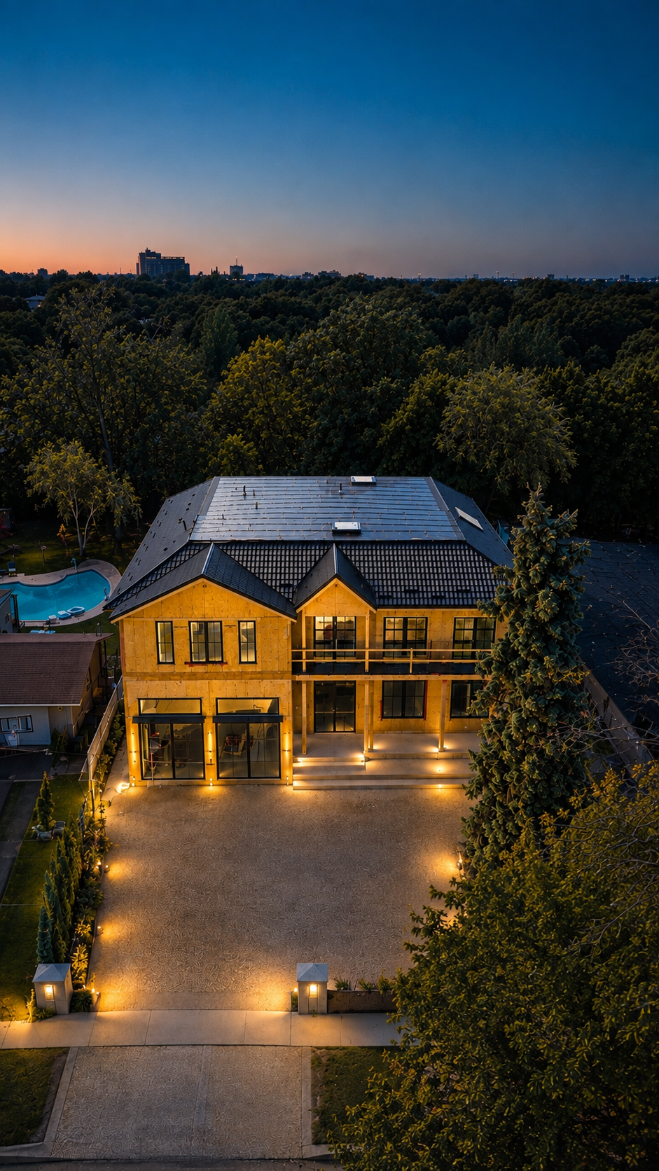 Custom Home — Grovetree, Etobicoke — Etobicoke